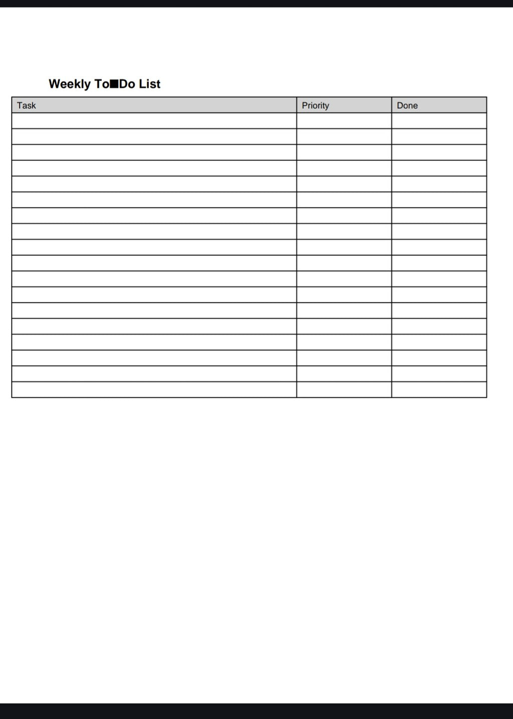 Premium  weekly  planner bundle (Copy)